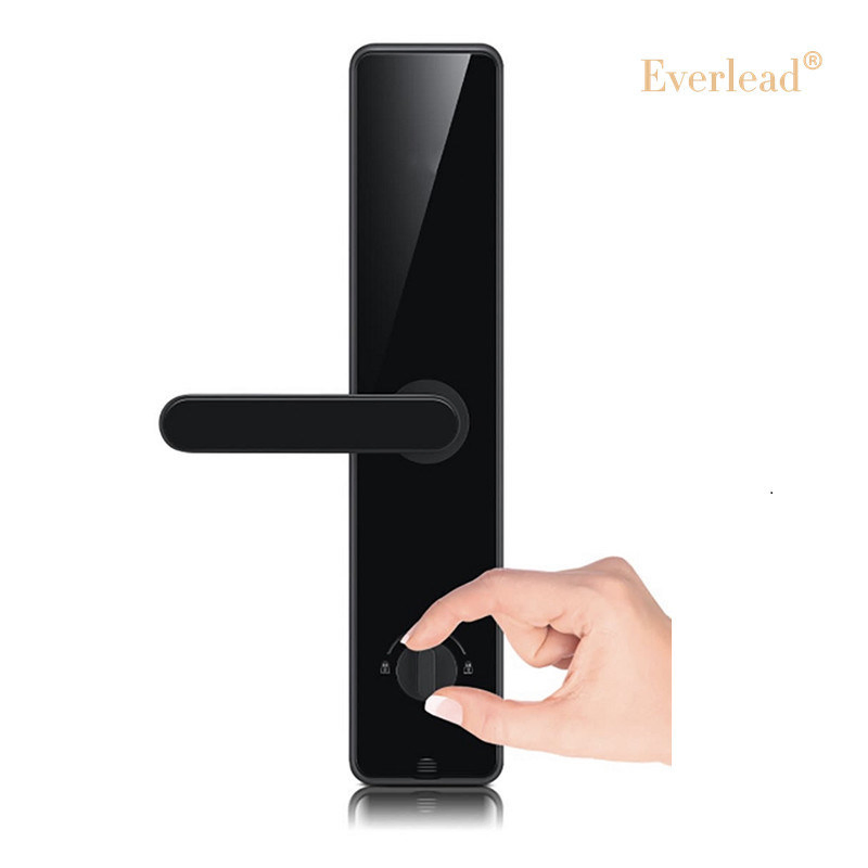 Digital Handle Tuya APP Smart Home Lock Airbnb Apartment Hotel Door Lock Keyless Pin Code Lock Biometric Fingerprint