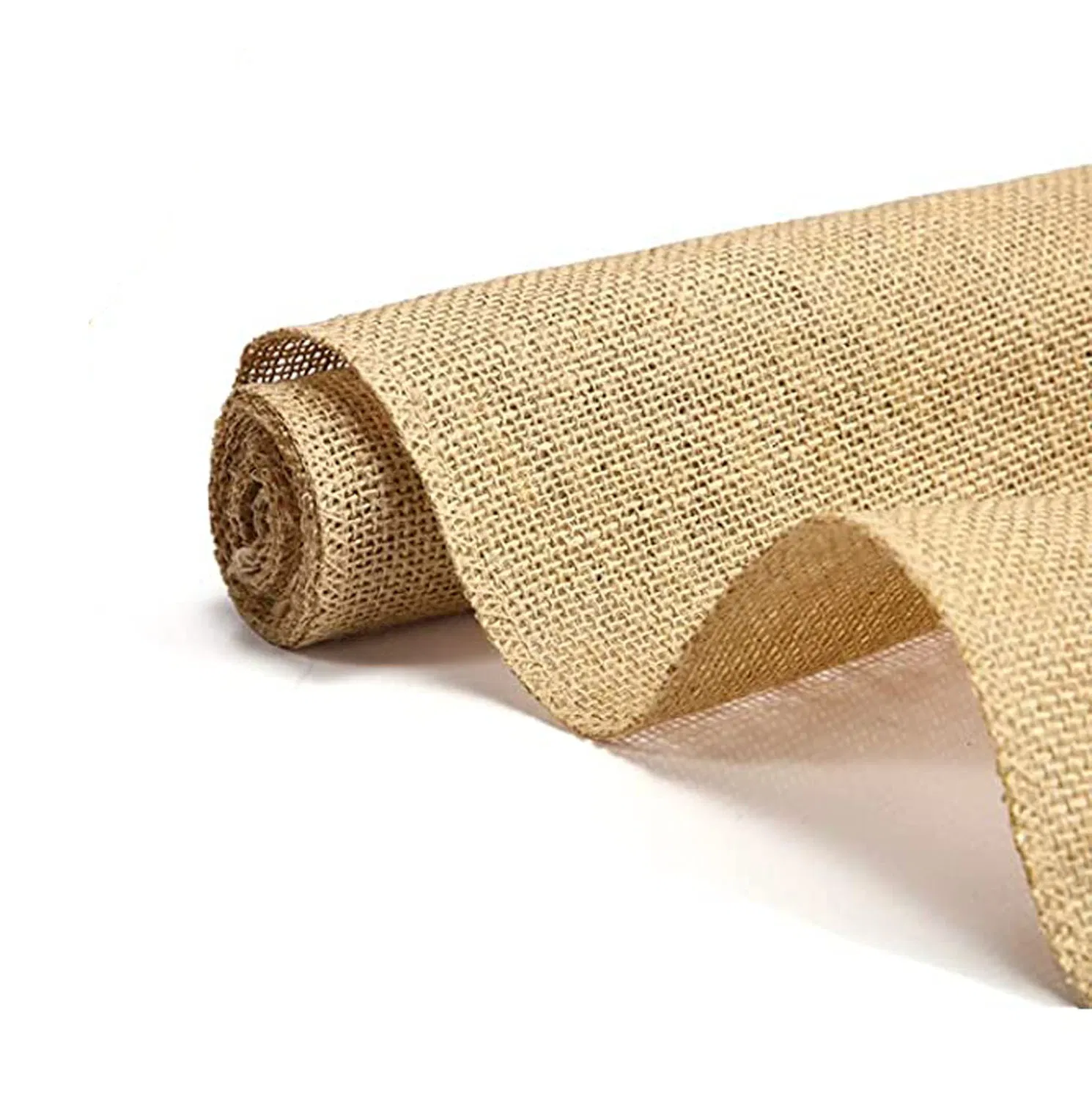 Natural Jute Vintage Table Runner Rustic Burlap Table Cover