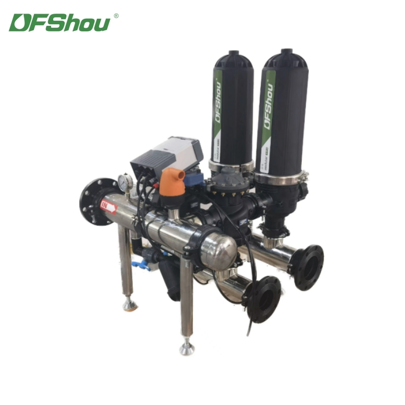 2'' Flange Agriculture Drip Irrigation Automatic Backwash Water Filter for Irrigation System