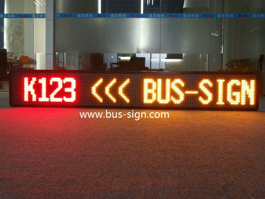 Factory Supply Destination Displays for Urban Buses