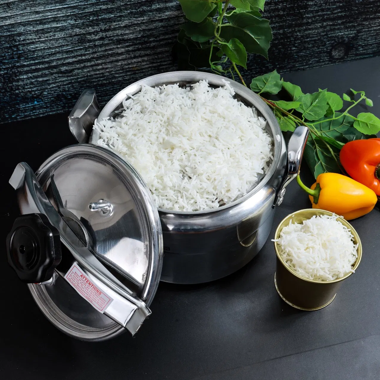 Скороварка алюминиевая со стальной вставкой, 2.5-50 л