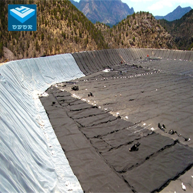 Factory Price Waterproof HDPE Film Smooth/Textured Geomembrane Pond Liner Membrane for Agriculture Lanfill Dam Lake Road Mine Chemical Tank Water Reservoir