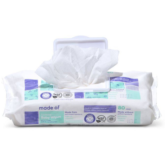 Biodegradable Wholesale Organic Antibacterial Baby Wipes Baby Wet Wipes