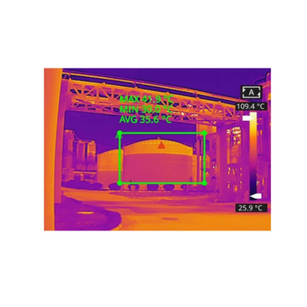 High-Sensitivity 256×192 Handheld Thermal Imager with 40mk Netd and 0.04°c Temperature Differentiation for Precise Electrical Maintenance Diagnostics.