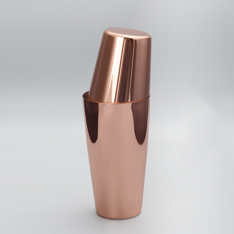 Шейкер барный 304 нержавеющая сталь с золотым покрытием