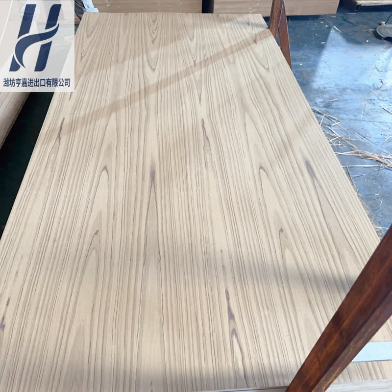 Hengjia Waterproof Thailand Teak Engineering Veneer Plywood for Furniture