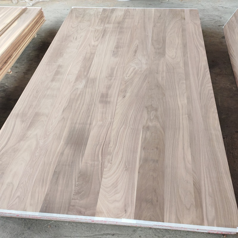 High-Quality Black Walnut Edge Glued Board for Furniture Making