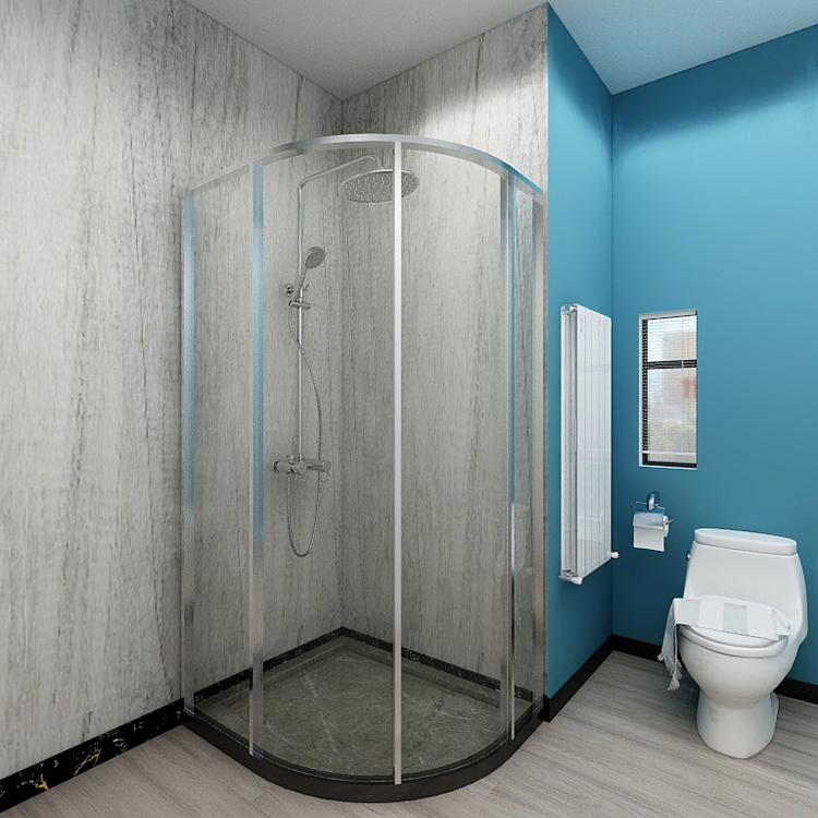 UK Popular 1m Wide Marble Type Waterproof PVC Wall Panel