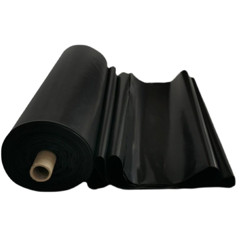 HDPE Geomembrane Black Plastic Rolls for Shrimp Hatchery Fish Pond