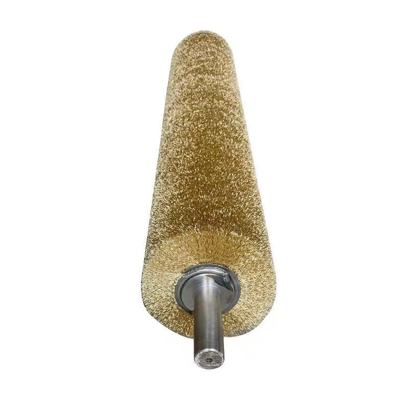 Промышленная стальная щетка-ролик для полировки и очистки