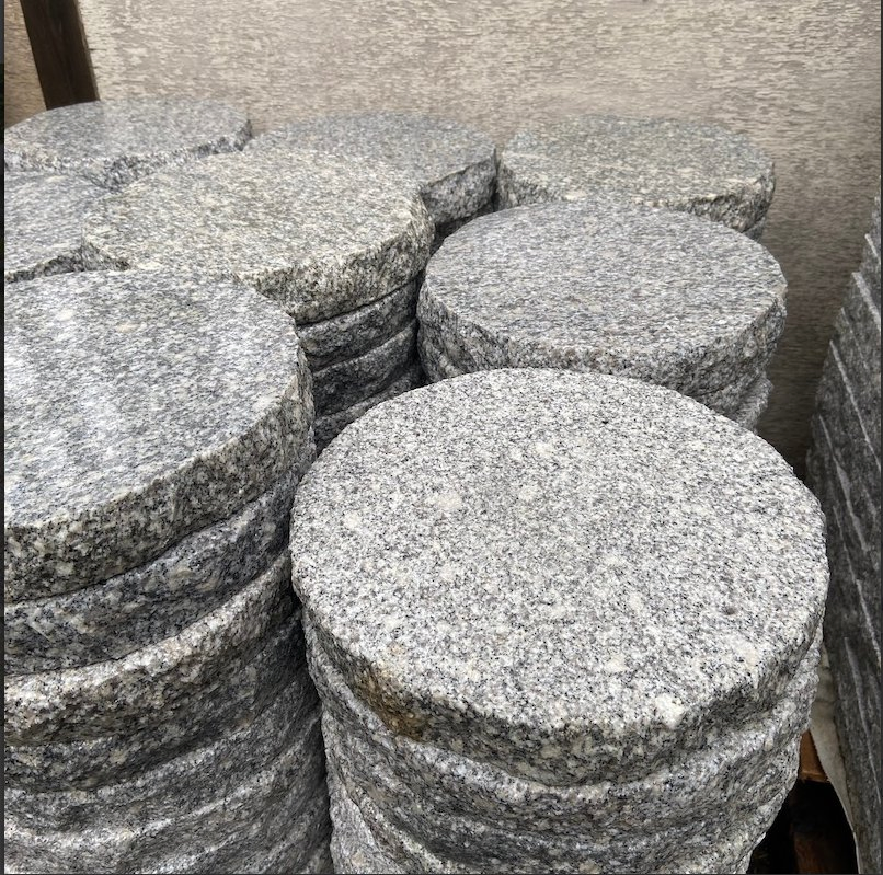 G603 Rough Cut Surface Stepping Stone for Outdoor Garden Park