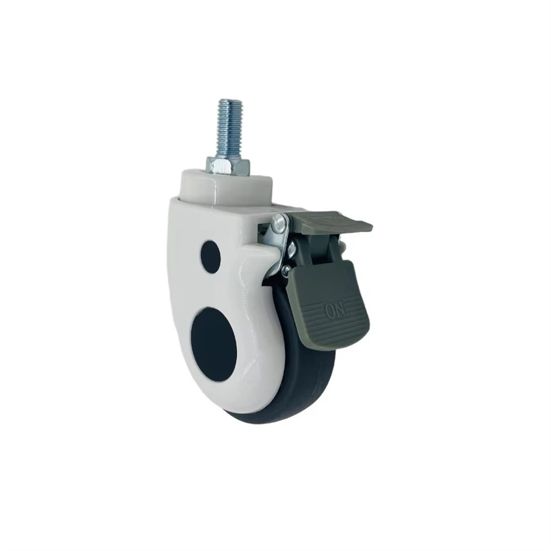 Retractable Wheels 3 Inch 75mm Medical Equipment Caster