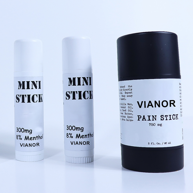 High End Natural Herbal Cooling Oil Stick Antipruritic Moisturizing Herbal Stick Pain Relieving Stick for Travel