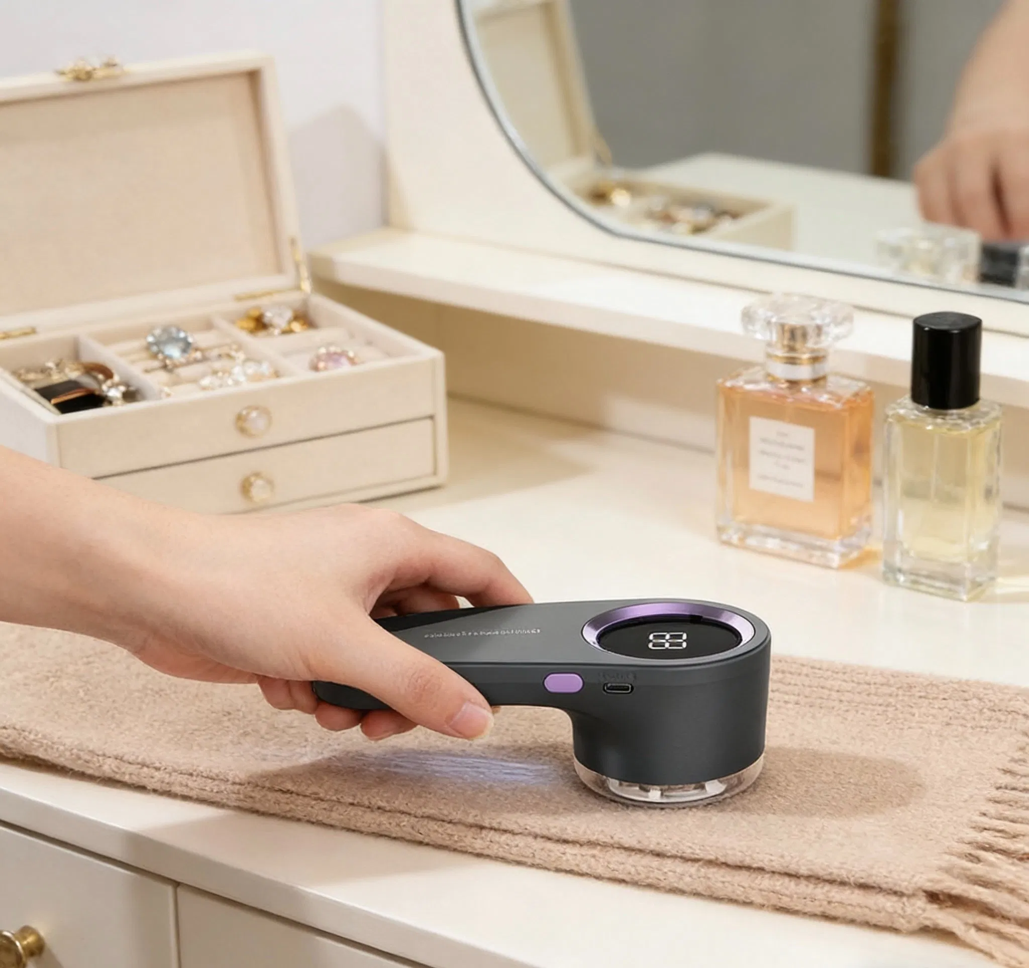 Professional Clothing Pilling Trimmer for Removing Lint and Fuzz From Sweaters