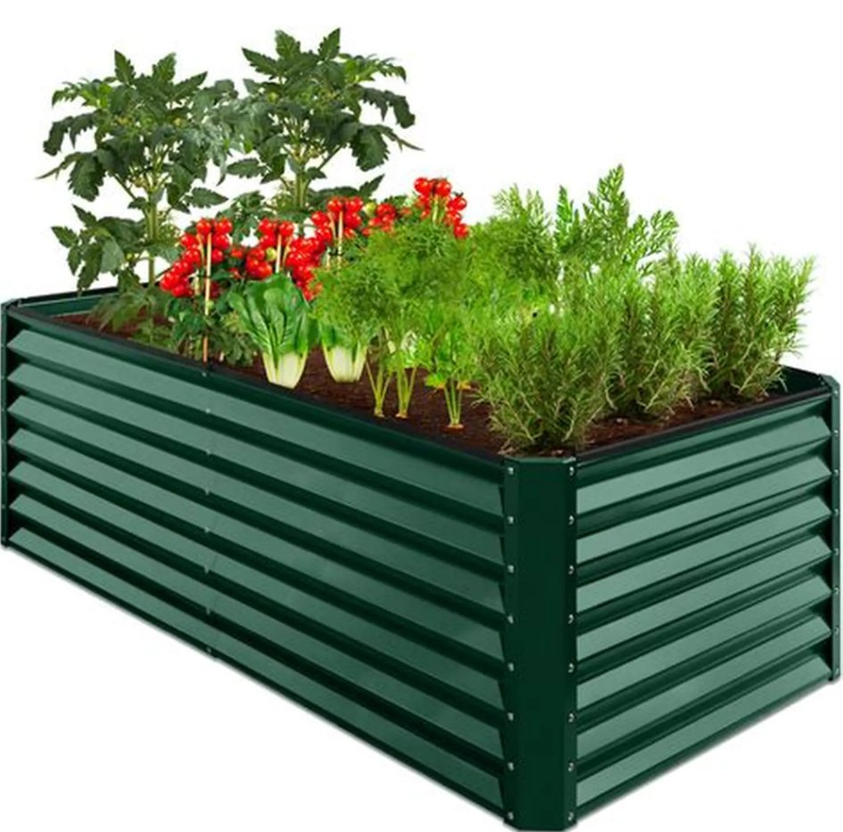 Anti-Rust Raised Planter Bed with Food-Safe Coating