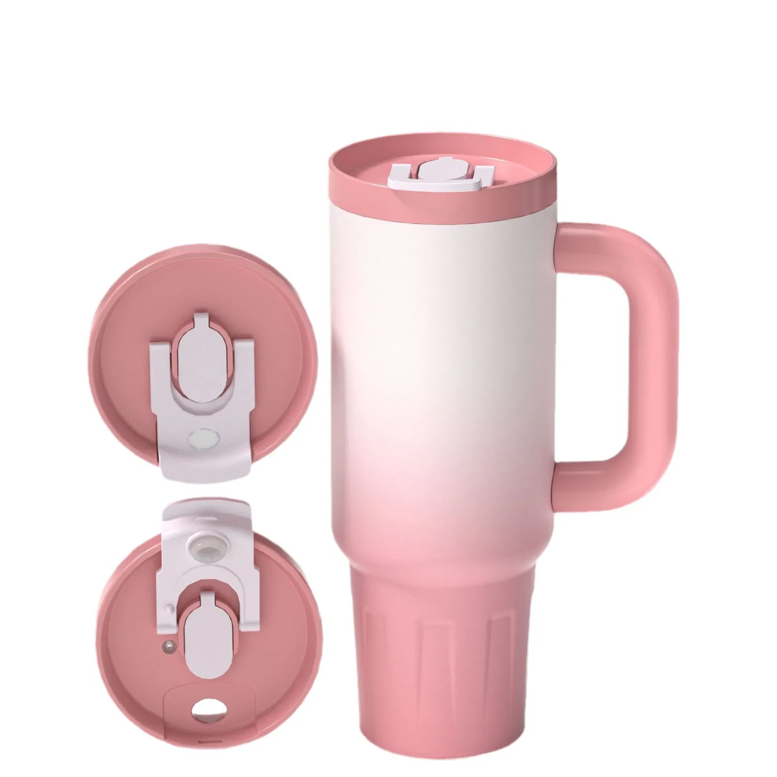 Double Wall Stainless Steel Vacuum Thermo with Handle Insulated 40oz Tumbler Cup