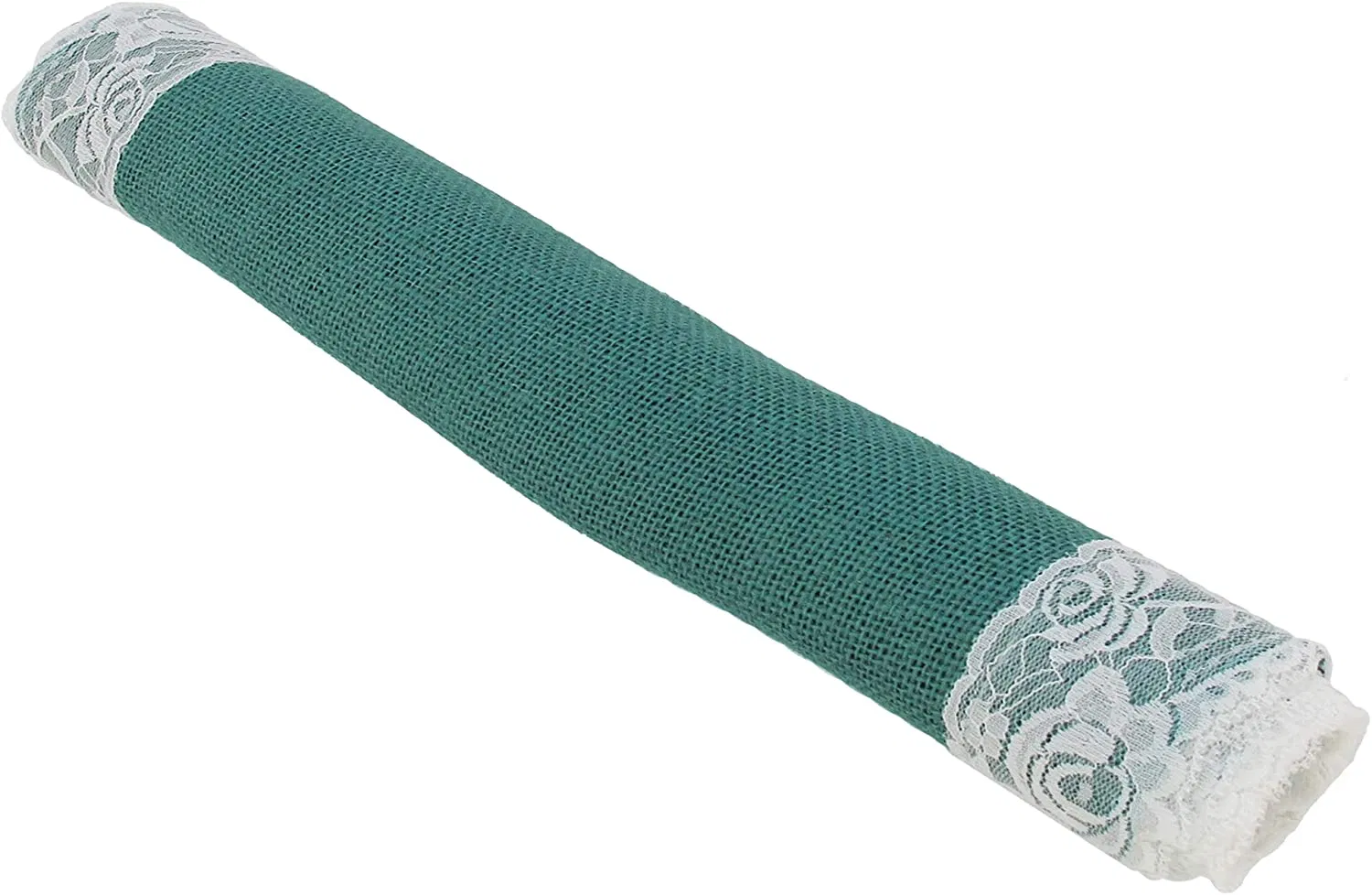 Farmhouse Style Lace Rustic Jute Hessian Table Cloth