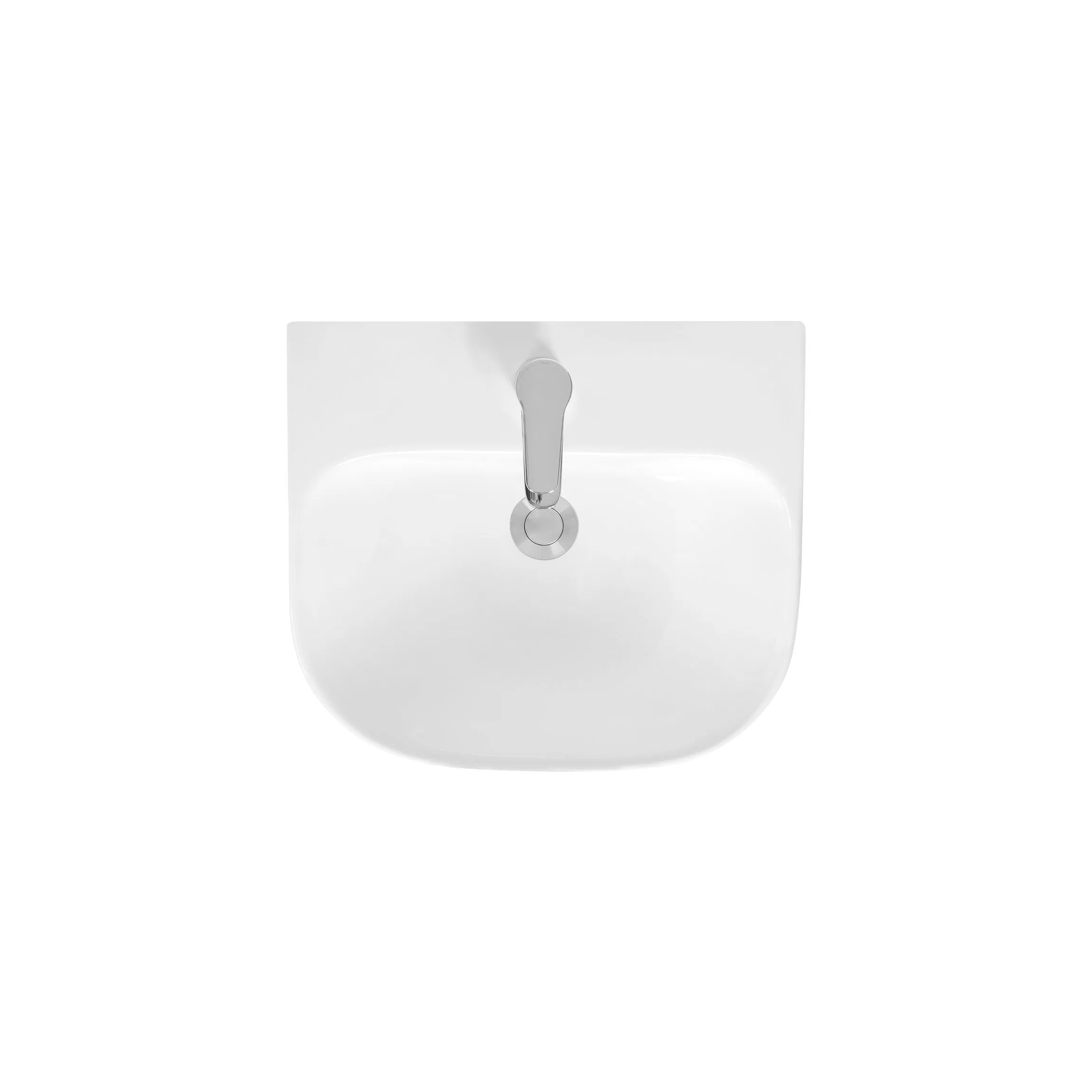 Made in China Factory Korea Ks Certificate Bathroom Sink Basin Wallhung Basin Luxury Sanitary Ware Wash Basin