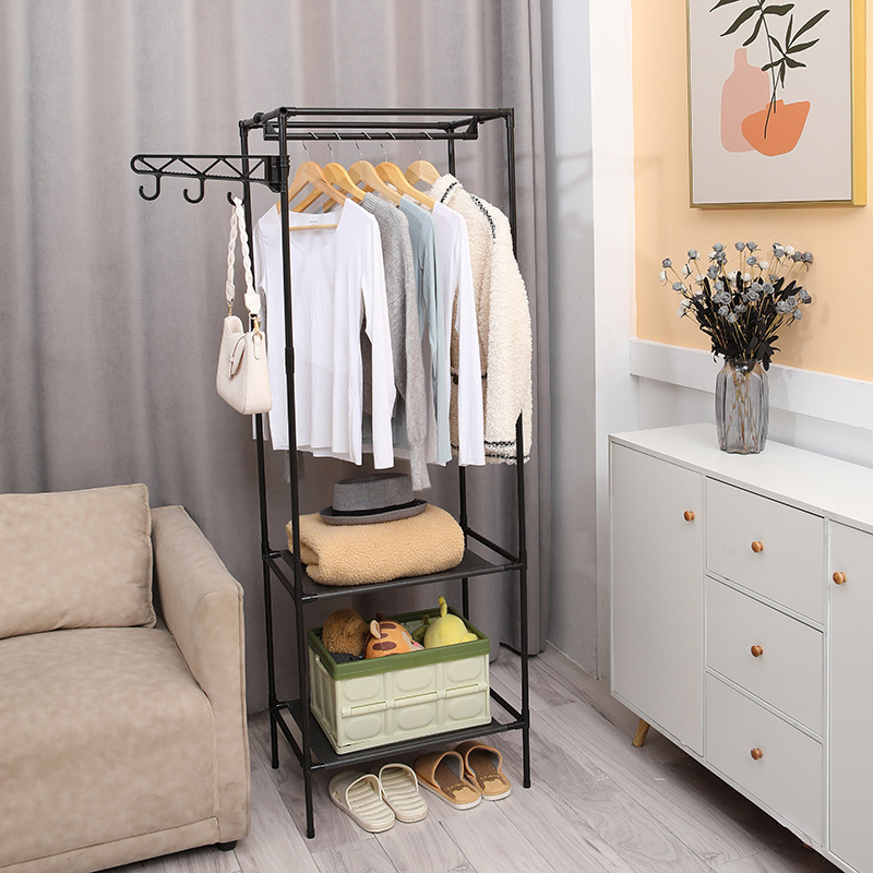Storage Household Bedroom Clothes Hanger Simple Clothes Rack Land Type Clothes Hanger