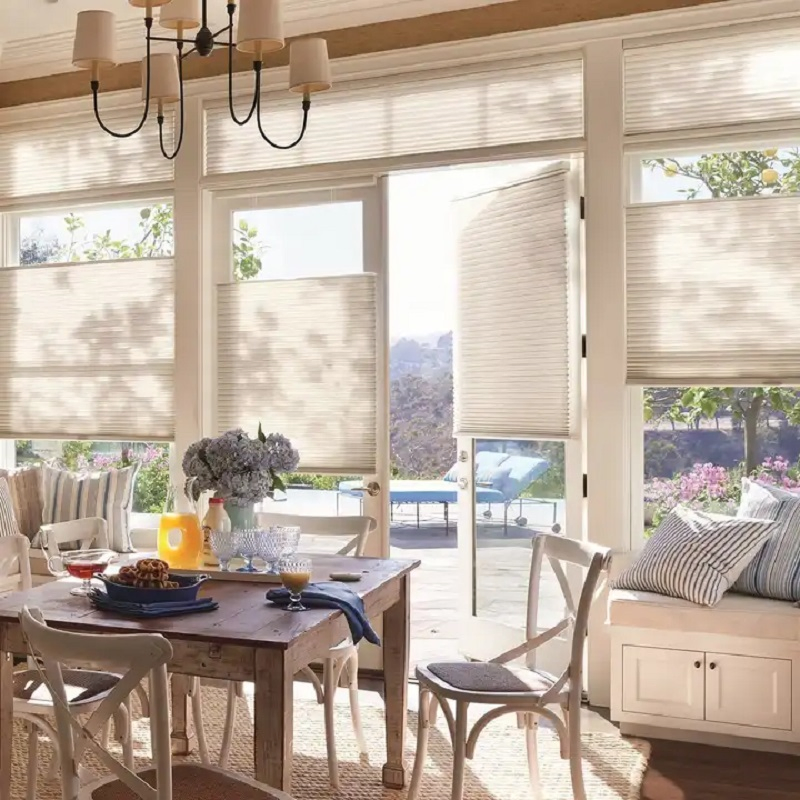 Top Down Bottom up Cordless Cellular Shades Blackout Light Blocking Honeycomb Shades