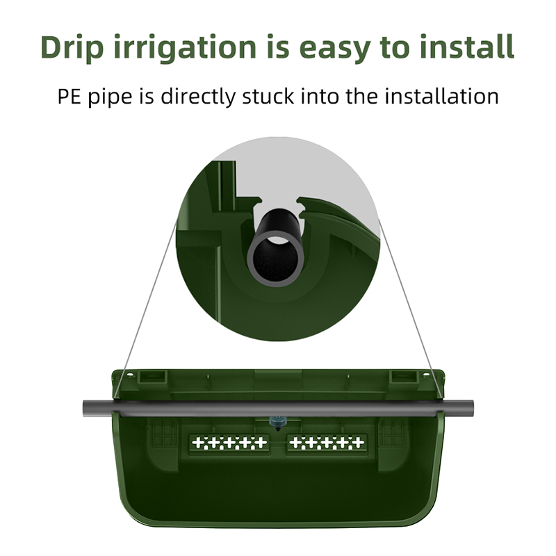 Система вертикального озеленения V18 настенная подвесные горшки