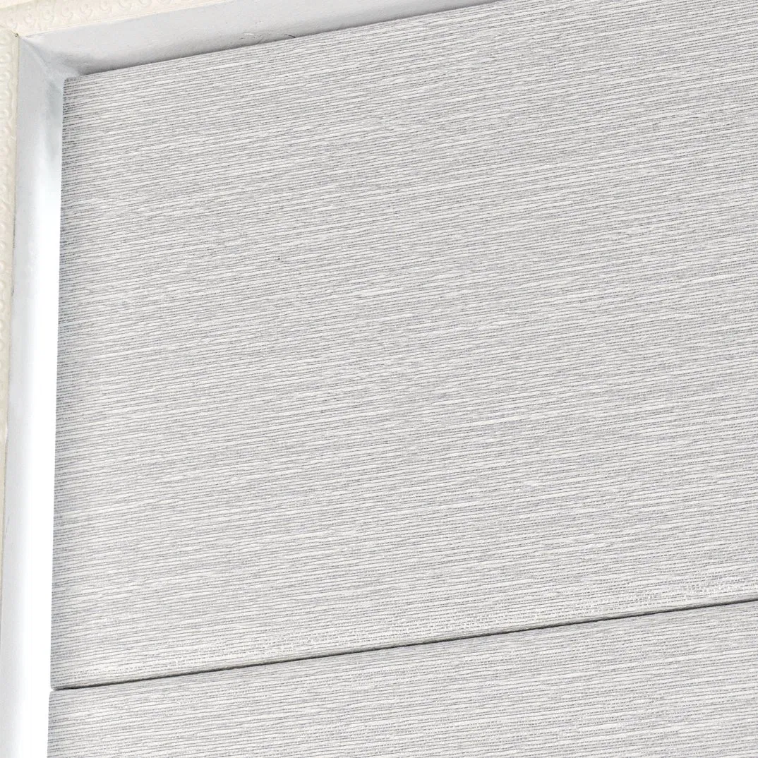 Sisheng Custom Cordless Roman Roller Blinds Manual Blackout Polyester Fabric Motorized Roman Shades for Windows