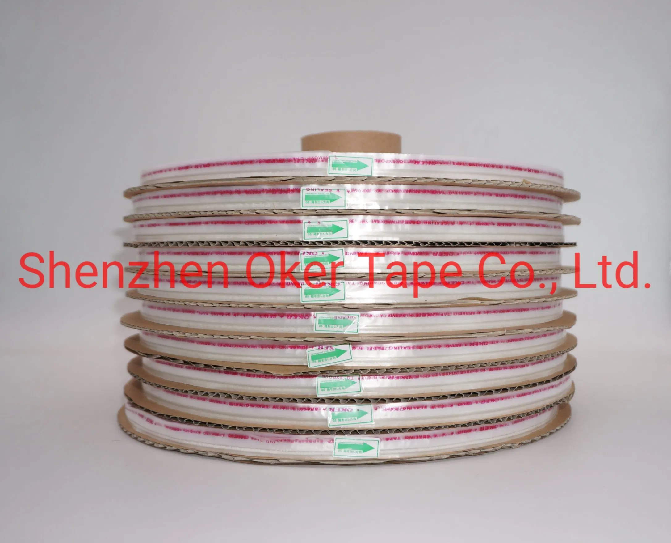13/5/7mm HDPE Double Sided Tape for BOPP Bag, Self-Adhesive Tape, Bag Sealing Tape (LP-A150)