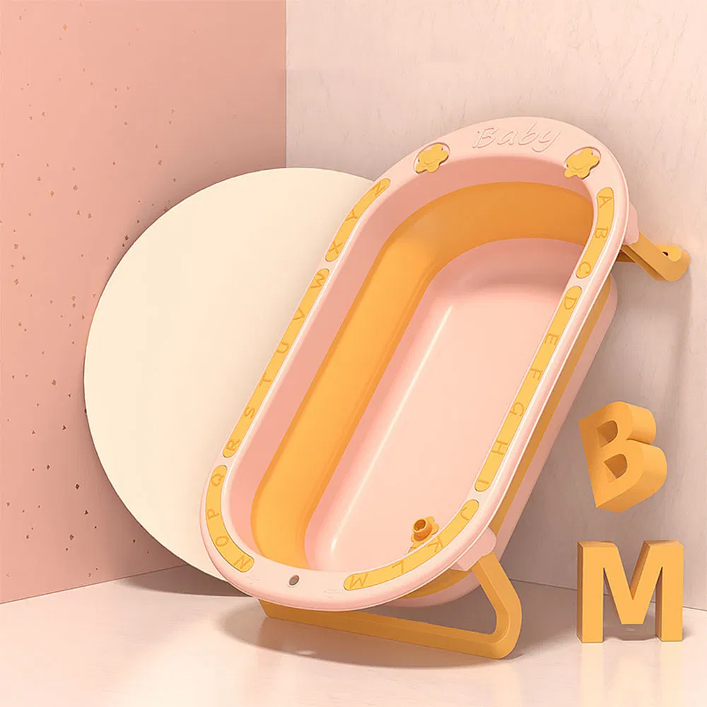 Складная детская ванночка для новорожденных и малышей