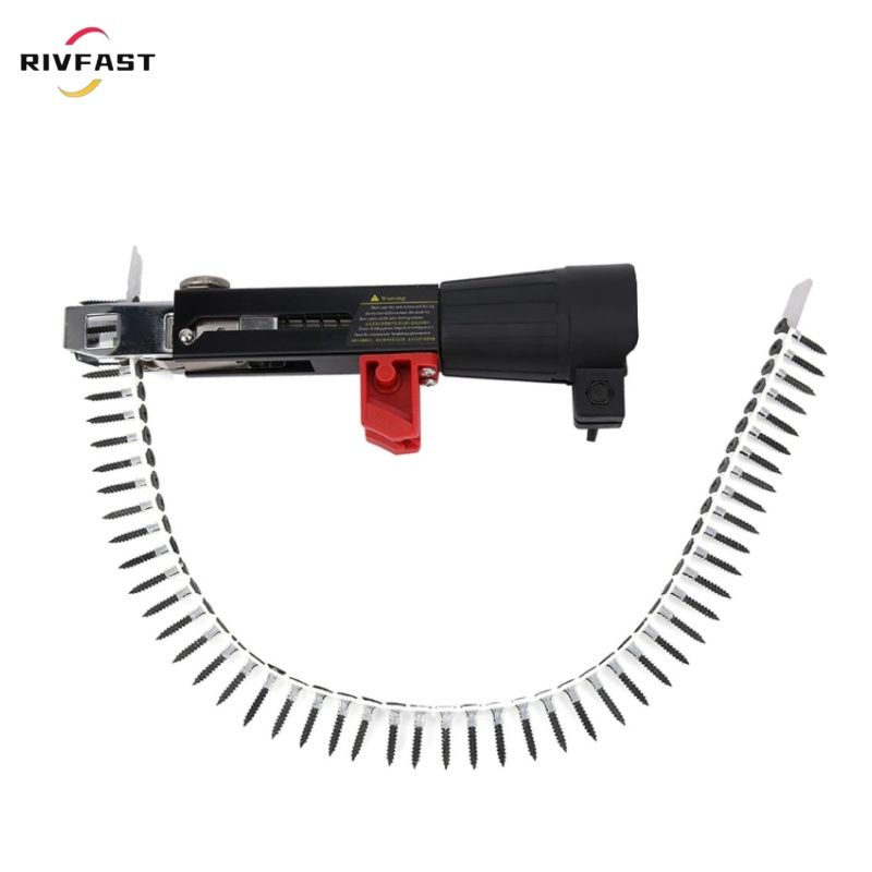 Factory Directly Sale Screw Drill Chain Adapter for Power Drill Gun Chuck Range Automatic Screw Spike Chain Nail Gun Adapter Automatic Chain Nail Gun