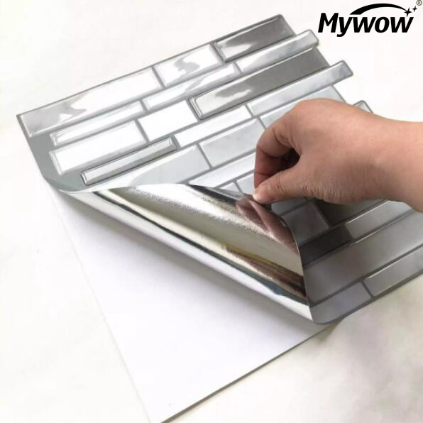 Самоклеящаяся плитка ПВХ для стен и потолка