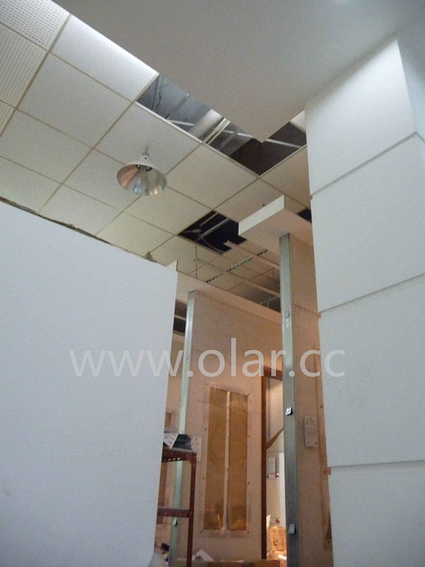 Fiber Cement Board Fiber Cemet PVC Ceiling Tile for Ceiling Decoration