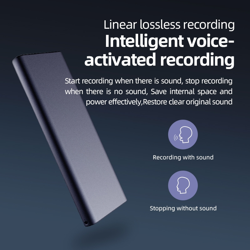 Pin Type Professional Encrypted Recorder