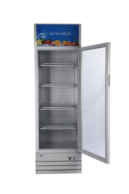 12V LC-218 Solar Glass Display Showcase for Cold Beverage