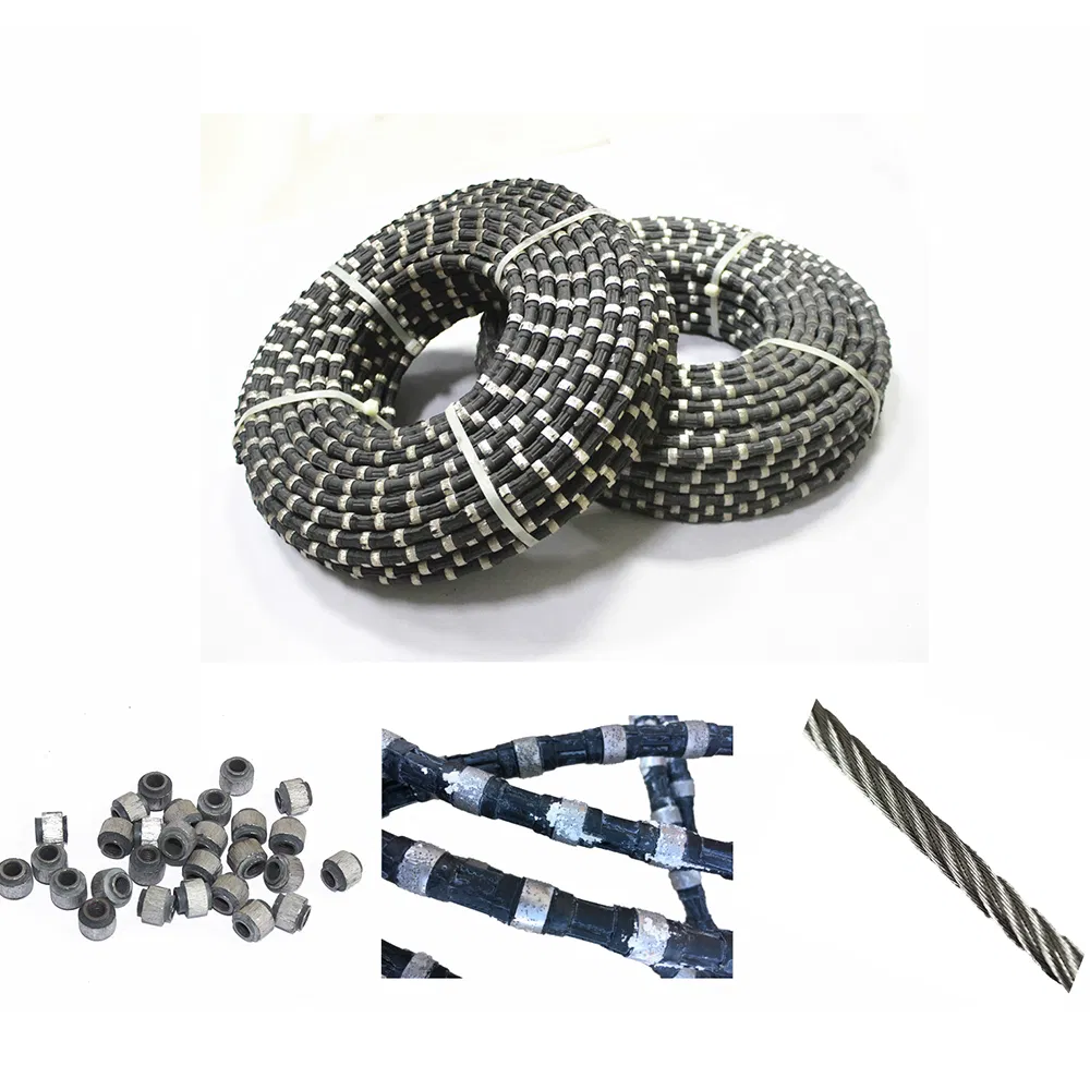 Good Quality High Efficiency Granite Cutting Diamond Wire Saw