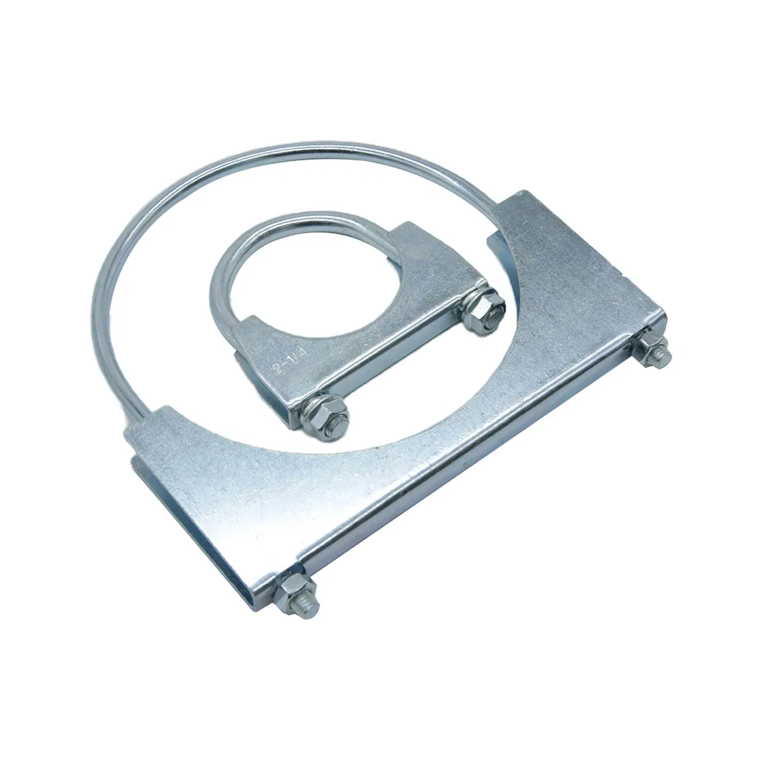 4-Inch Zinc-Plated U-Bolt Exhaust Pipe Clamp