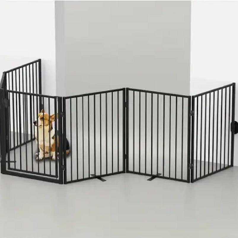 Dog Playpen Indoor Pet Enclosure Fence 8 Panels Dog Fence Outdoor Animal Pet Fence
