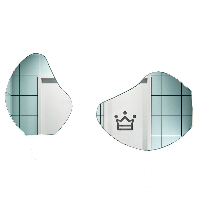 Modern Frameless Wall-Mounted Vanity Mirror for Bathrooms