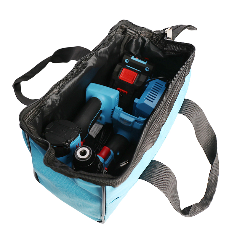 Fixtec Professional 20V Brushless Drill Impact Wrench Kit High Torque Lithium Ion Battery Powered Cordless Power Tool Combo Kit Drill Set Toolbox