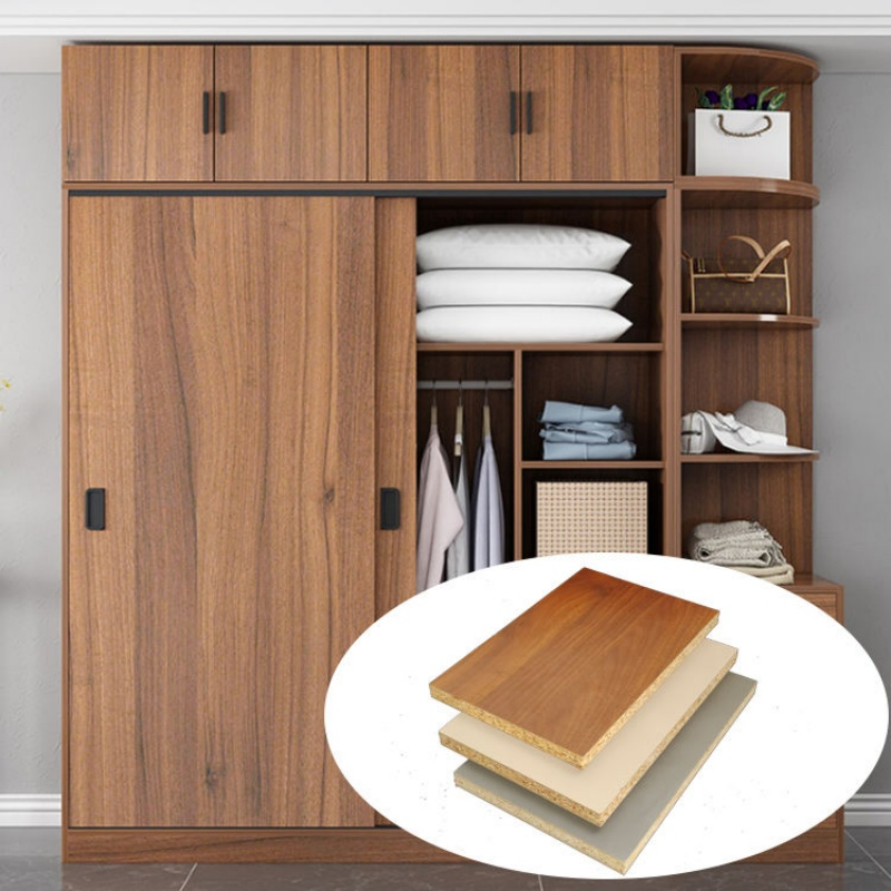 18mm Particle Board 1220X2440mm Melamine Board Furniture Grade Particle Board