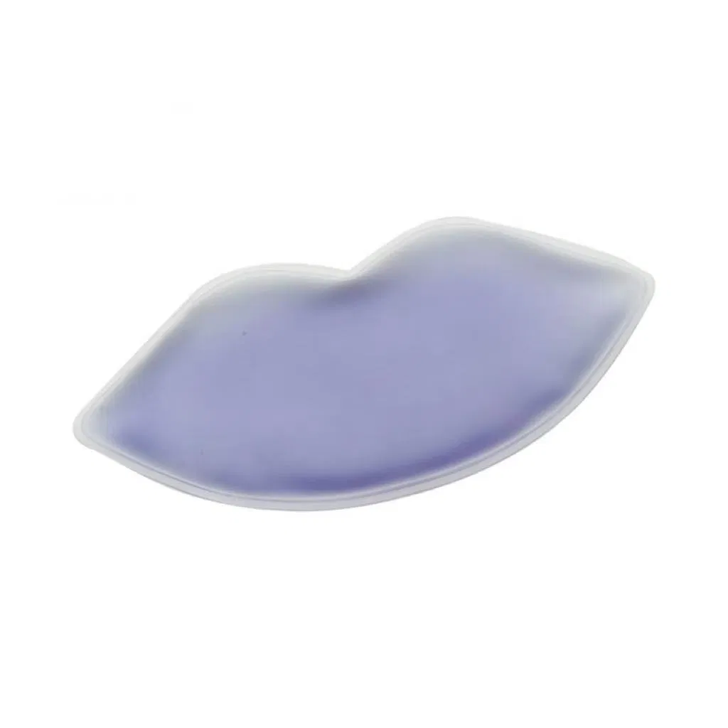 Logo OEM Reusable Medical Lip Ice Pack Hot Cold Therapy Pain Relief