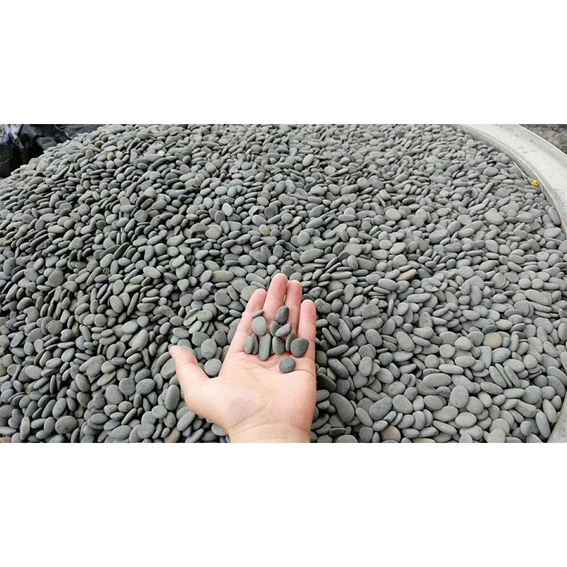 Decorative River Rock Multicolored Polished Stones Natural Polished/Honed Color Wholesale Black Pebbles Price