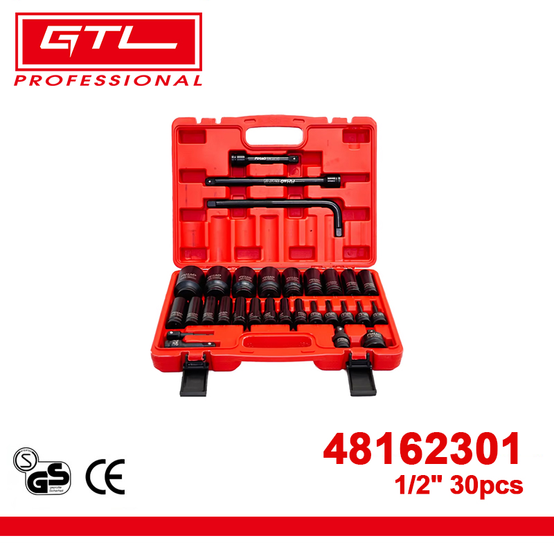 Набор ударных головок 1/2 дюйма, 30 предметов GTL Pro