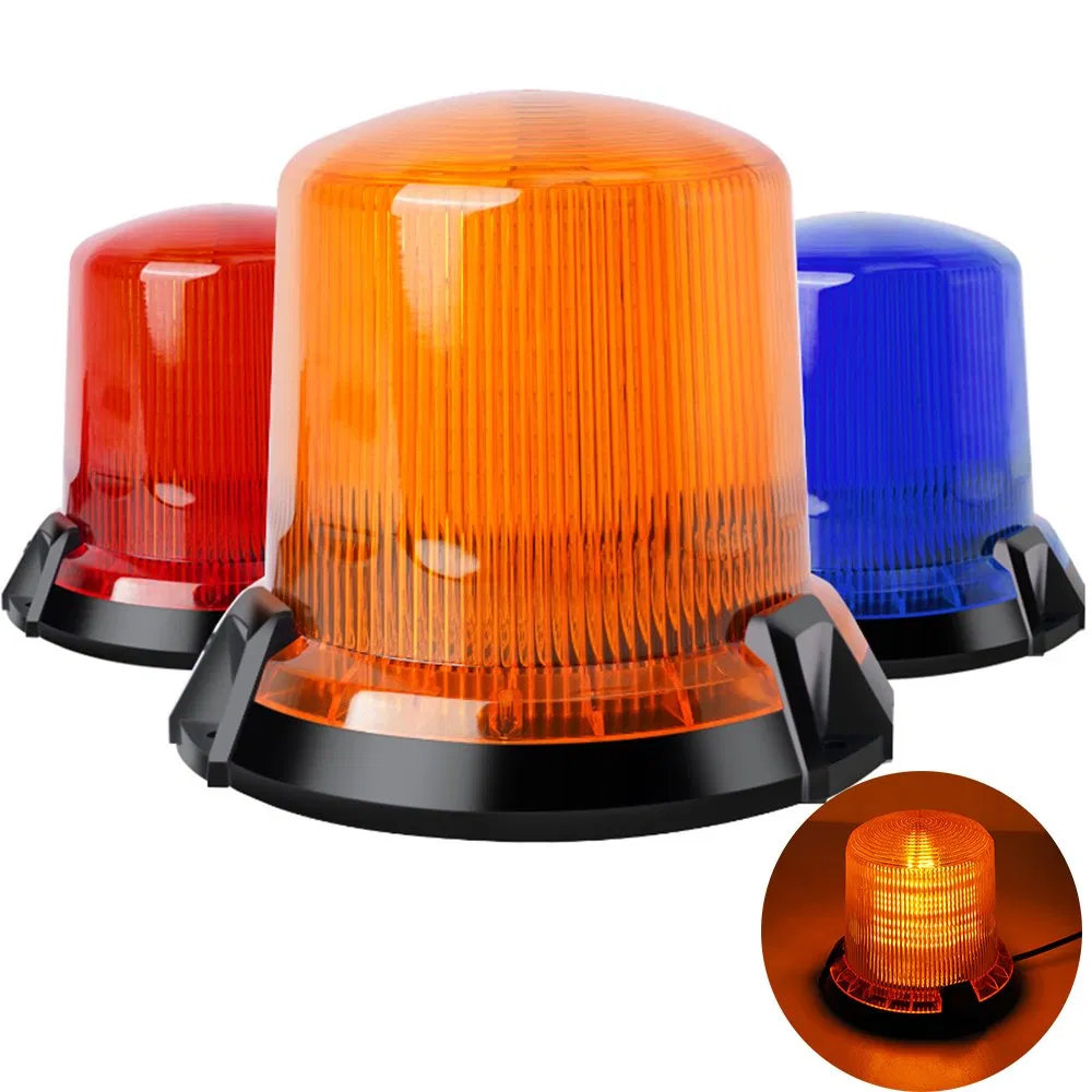 Светодиодный проблесковый маяк магнитный 10W 12-80В