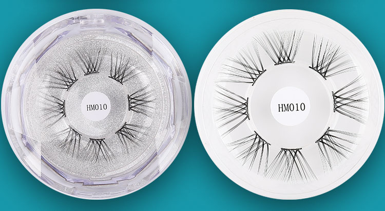 False Mink Segmented Pre-Cut Lashes Faux Mink Eyelashes Extension for Girls