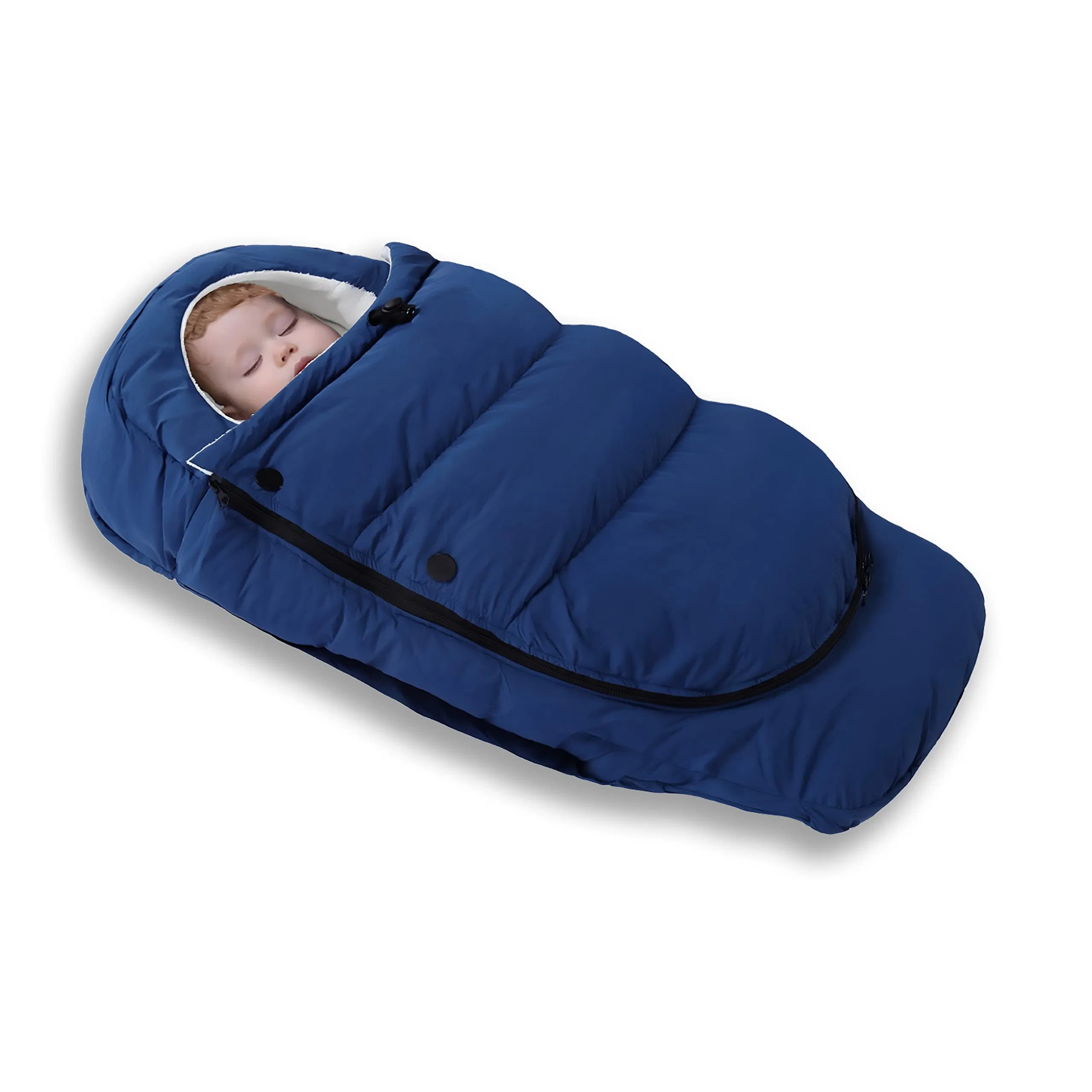Advanced Thickened Warm Stroller Blanket Toddler Removable Newborn Baby Sleeping Bunting Bag