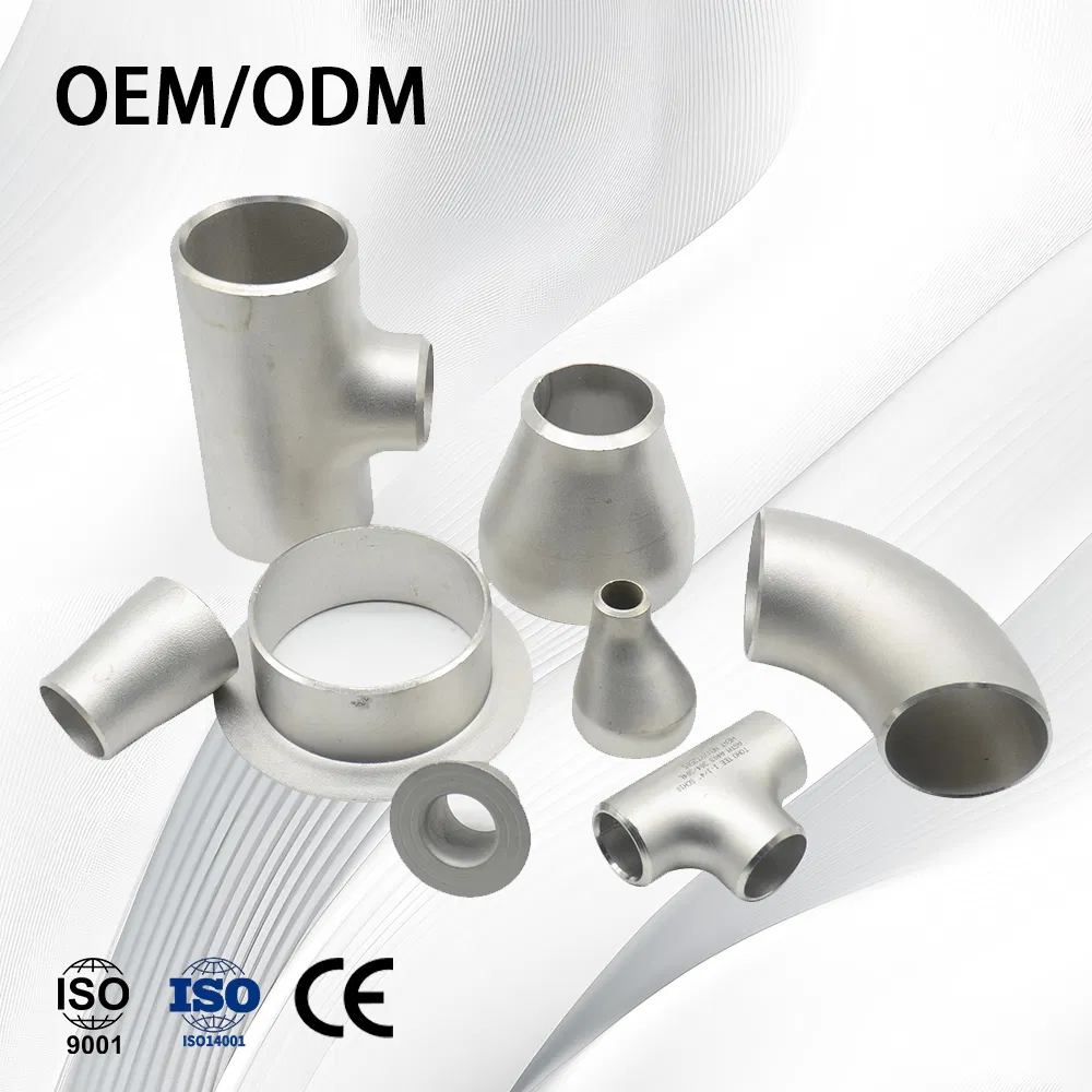 Stainless Steel Industrial Customize Sandblast Corrosion Resistant/High-Temperature Fittings for Water/Air/Oil/Gas/Liquid