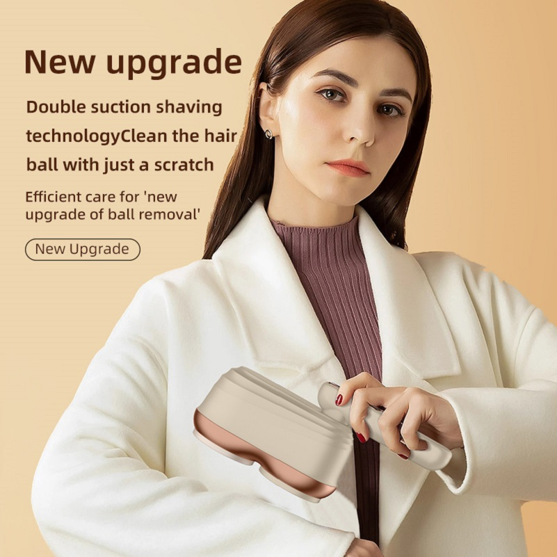 USB Rechargeable Double-Head Hairball Trimmer Clothing Hair Remover Home Sweater Ball Remover