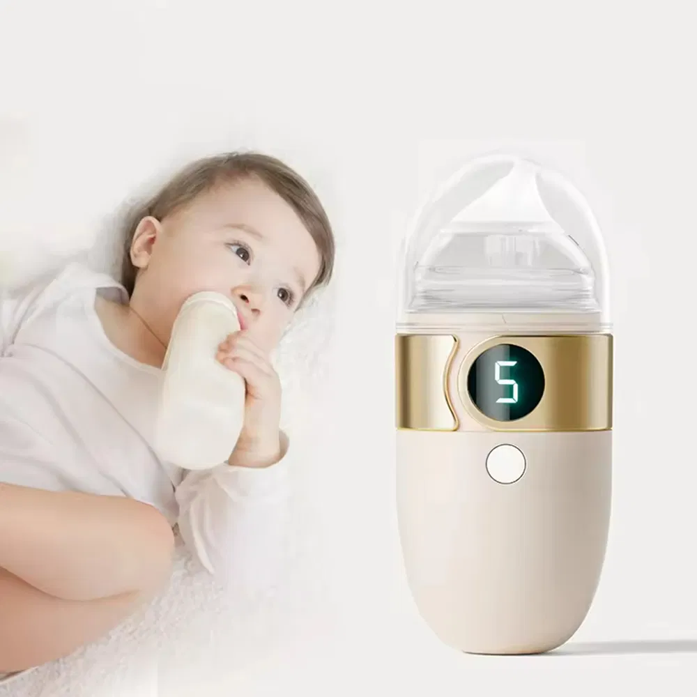 New Arrival Baby Nasal Aspirator Silicone Nose Cleaning Irrigator Infant Quiet Anti Backflow