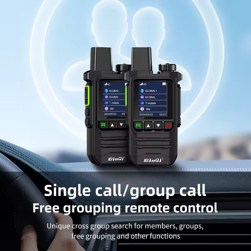 Портативная рация Binqi Bq-K6 Poc 4G LTE, дальность до 100 км