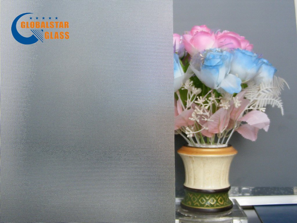 6mm 6.5mm Clear Mesh Wired Nashiji Glass Price
